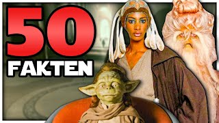 50 krasse FAKTEN über unbekanntere Jedi [upl. by Ahsuoj]