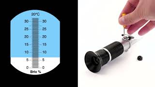 How To Calibrate a Brix Refractometer [upl. by Revlis]