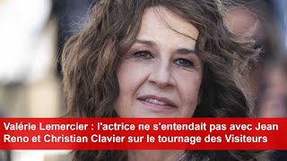 Valérie Lemercier  lactrice ne sentendait pas avec Jean Reno et Christian Clavier [upl. by Grobe936]