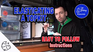 Elasticating a Pole Top kit  Easy to follow instructions  Match Fishing  ASFishingTV [upl. by Eitirahc232]