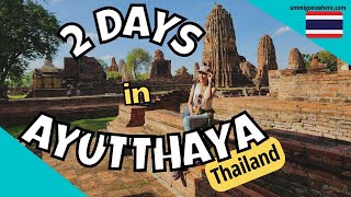 Things to Do in AYUTTHAYA Thailand  How to Go to Ayutthaya from Bangkok [upl. by Yelsew600]