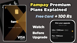 fampay ultra membership explained fampay new update fampay ultra benefits fampay card free order [upl. by Alyl]