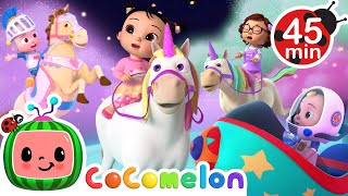 Kids Play Pretend Songs ✨ Magical Pony Ride  Unicorn Song ✨ MORE CoComelon Nursery Rhymes amp Songs [upl. by Veronica674]