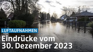 Hochwasser in Celle Eindrücke vom 30 Dezember 2023 [upl. by Battat535]