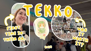 First Time At Tekko  Artist Alley Vlog  Single Sploot  WAS IT WORTH THE TRAVEL [upl. by Mixie802]