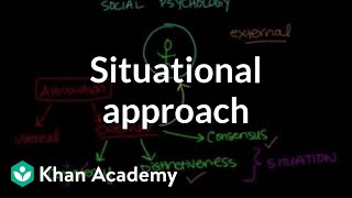 Situational approach  Behavior  MCAT  Khan Academy [upl. by Naoma830]