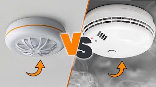 Heat Detector vs Smoke Detector Fire Detection Device Comparison [upl. by Nilrem]