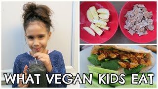 WHAT A VEGAN KID EATS IN A DAY  ELSIE 8YRS OLD [upl. by Kati750]