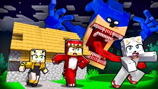 SHIN SONIC Invadio mi MUNDO de Minecraft💀 [upl. by Alleciram293]