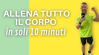 ALLENA TUTTO IL CORPO IN 10minuti CON METODO PHA [upl. by Zelde455]