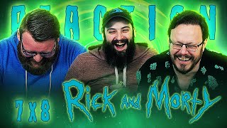 Rick and Morty 7x8 REACTION quotRise of the Numbericons The Moviequot [upl. by Eurydice]