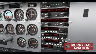 A2A Cessna 172 Bendix King Tutorial Part 2 Autopilot Basics VOR and ADF [upl. by Philis]