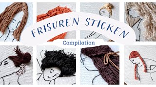 Frisuren sticken Compilation [upl. by Bael]