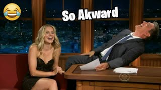 How Craig Ferguson Became a Flirting God w Actresses on The Late Show [upl. by Cirdla]