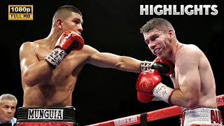 Jaime Munguia vs Liam Smith  BOXING fight HD [upl. by Andert]