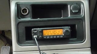 2 Meter Radio and NMO Mount Antenna Installation  Chevy Tahoe Z71 Part 2 [upl. by Kannan]