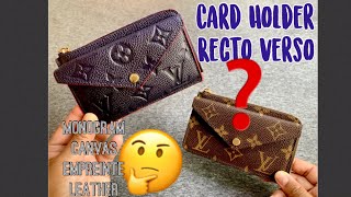 INTRODUCING🥁 Louis Vuitton Card Holder Recto Verso in Monogram Empreinte Leather [upl. by Horner506]