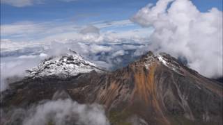 Flight over Ilinizas Cotopaxi  Antisana volcanoes in Ecuador Sinus  Pipistrel [upl. by Carilyn]