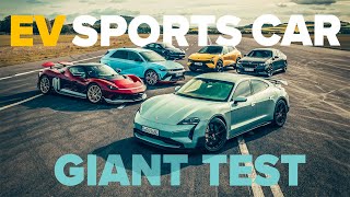 Electric Sports Car Giant Test 2024  Are EVs finally fun [upl. by Valenka911]