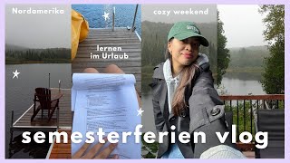 COZY SEMESTERFERIEN Lernen im Urlaub BWL Master Studentin Cozy Fall Weekend Vlog  Laica Vergara [upl. by Liatrice581]