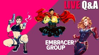 Embracer Group Live QampA  The End Of Marvels Avengers [upl. by Yrmac]