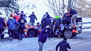 WRC Rallye Monte Carlo 2024  CRASHES amp MAX ATTACK VBB [upl. by Marden]