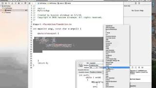 8ObjectiveC  snipped code الكود المختصر [upl. by Siduhey]