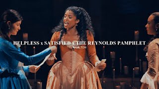 helpless x satisfied x the reynolds pamphlet AUDIO EDIT hamilton [upl. by Faust]