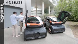 Mobilize Duo Reveal – AllNew Renault Twizy Successor [upl. by Fanning]