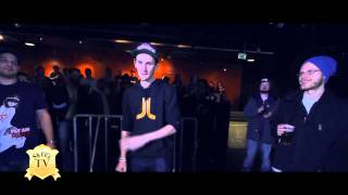 SKEEZ TV BATTLES VIKTIGPER SPAZZ TIL LARS RUBIX [upl. by Lacee]