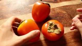 How to eat a persimmon and know if its ripe [upl. by Selrahc]