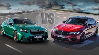 2025 BMW M5 G90 vs Old BMW M5 F90 🔥 [upl. by Lidia904]