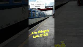 ETCS je ještě jednou European Train Control Syste Je to bezpečnostní systém který nemá spousta loko [upl. by Krucik]