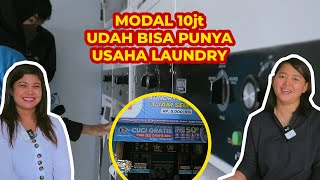 Cuma Modal 10 Juta Udah Bisa Buka Usaha Laundry WOW [upl. by Aicilak]