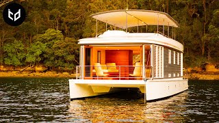 6 INCREDIBLE Houseboats  Homes on Water [upl. by Angeline]