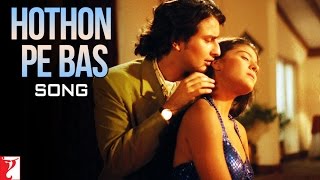 Hothon Pe Bas Song  Yeh Dillagi  Saif Ali Khan  Kajol  Lata Mangeshkar  Kumar Sanu [upl. by Jandel]