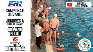 Juniores A SS Lazio Nuoto Vs Astra Nuoto Roma [upl. by Socher709]