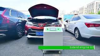 Okay Energy New Design HHO Car Engine Carbon Cleaning Machine Operation Video [upl. by Meehar369]