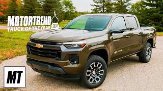 2024 MotorTrend Truck of the Year  Chevrolet Colorado [upl. by Tammi]