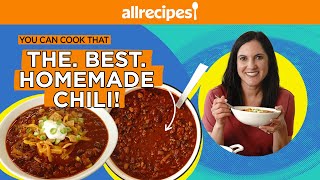 How To Make The Best Homemade Chili  Allrecipes [upl. by Billi990]