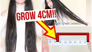 GROW YOUR HAIR FASTER amp LONGER IN 1 WEEK PROOF [upl. by Chloris]