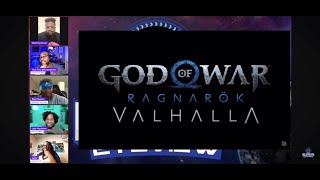 Blerds Eyeview REACTS To God Of War Ragnarok Valhalla DLC Trailer [upl. by Naitsirc]