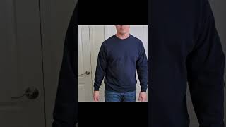 Hanes Crewneck Sweatshirt Ultimate Dad Sweatshirt [upl. by Underwood]