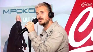 M POKORA quotQui on estquot en live sur Chérie FM [upl. by Ajile606]