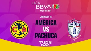 EN VIVO 🔴 AMÉRICA VS PACHUCA  JORNADA 16  LIGA MX APERTURA 2024 [upl. by Luebke655]