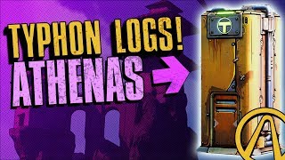 Athenas  Typhon DeLeon Log and Dead Drop Locations  Borderlands 3 Guide [upl. by Berlin]