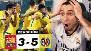 REACCIONANDO al Barcelona vs Villarreal 35 ADIÓS a LA LIGA [upl. by Det]