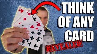 Most VIRALFAMOUS MindReading Card Trick REVEALED Mentalism Tutorial LEARN NOW [upl. by Jessa472]