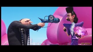 Gru vs Balthazar Bratt scene Despicable me 3 2017 Hd [upl. by Eiggep]