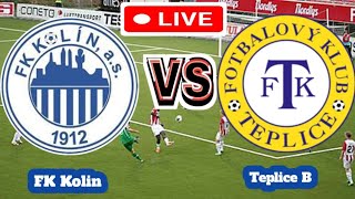 FK Kolin Vs Teplice B Football Score Live streaming [upl. by Diane-Marie238]